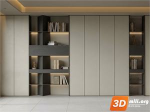 Bookcase Skp Files